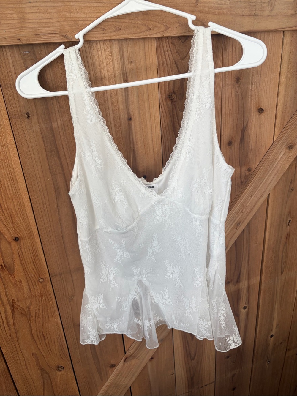 Cotton on tank